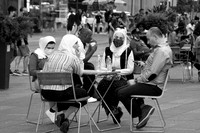 Masked Muslim Women