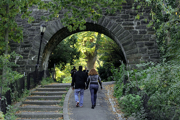 Fort Tryon Park Arch and Pathway
