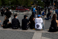 Protest against police violence in Union Square, NYC