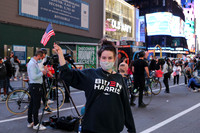 Masked Biden Supporter