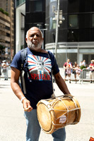 Man on the drums