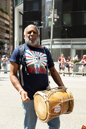 Man on the drums
