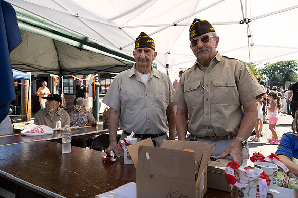 Veterans at a Fair