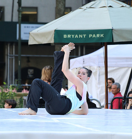 Modern Dance Performer, Bryant Park