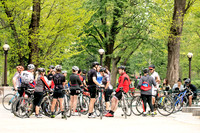 Bicyclists in Central Park