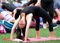 Yoga Teacher in Bryant Park