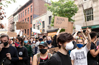 Protest Against Police Violence in Greenwich Village