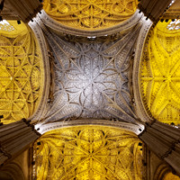 Ceiling of the Cathedral in Seville