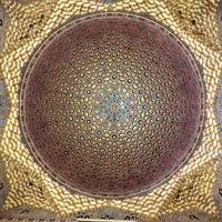 Ceiling of the Hall of Ambassadors in the Alcazar, Seville