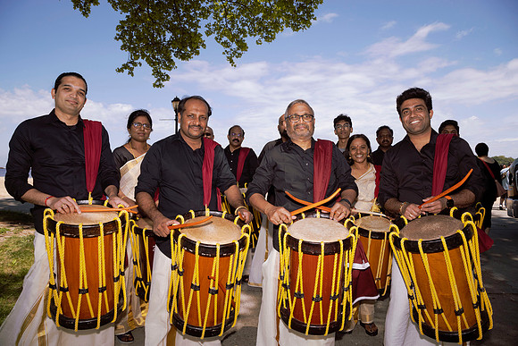 Drummers at an Asian American Festival