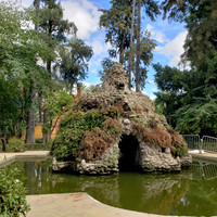 Pond in Alhambra, Granada